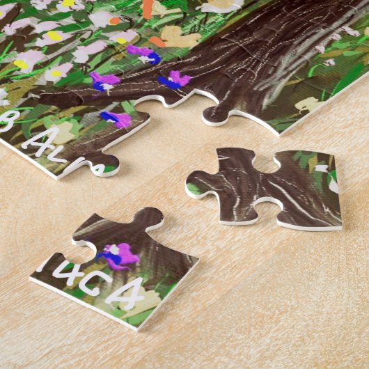 Puzzle Printemps 2020 Blossoms et Beagle (Côté)