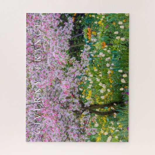 Puzzle Printemps à Claude Monet Garden (Vertical)