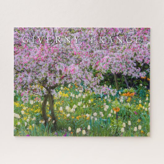 Puzzle Printemps à Claude Monet Garden (Horizontal)