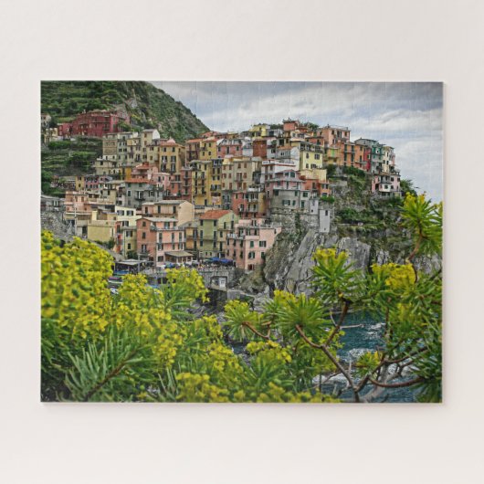 Puzzle Printemps à Manarola, Italie - 16x20 - 520 pcs. (Horizontal)