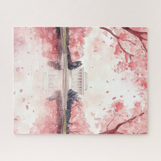 Puzzle Printemps à Washington (Horizontal)