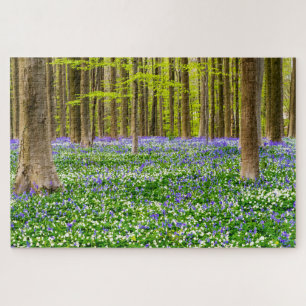 Puzzle Printemps dans la Forêt Bleue