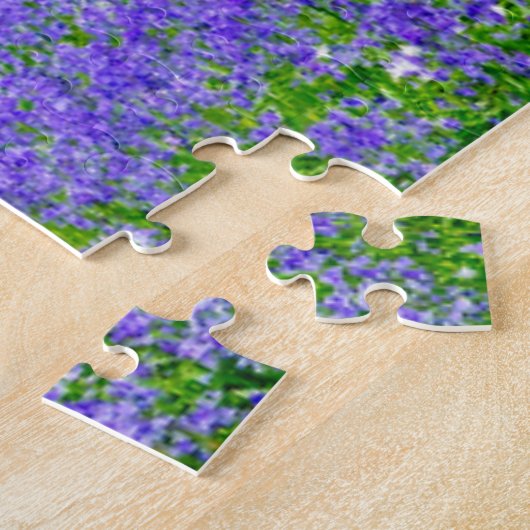 Puzzle Printemps dans la forêt bleue (Côté)