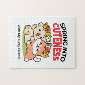 Puzzle Printemps dans la laideur - Illustration de chien (Horizontal)