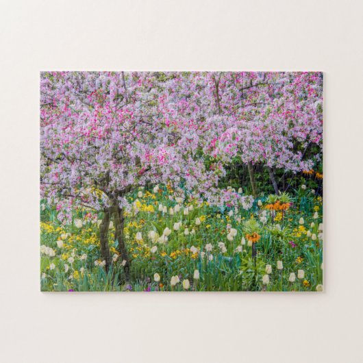 Puzzle Printemps dans le jardin de Claude Monet (Horizontal)