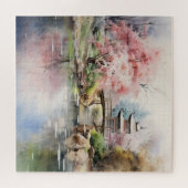 Puzzle Printemps des jardins asiatiques (Horizontal)