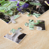 Puzzle Printemps éveil, Fleurs de forêt, Violettes de mar (Côté)