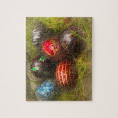Puzzle Printemps - Pâques - Œufs de Pâques (Vertical)