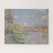 Puzzle Printemps sur la Seine par Monet Impressionniste (Horizontal)
