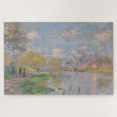 Puzzle Printemps sur la Seine par Monet Impressionniste (Horizontal)