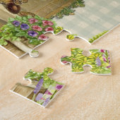 Puzzle Printemps vintage du Bunny de Pâques (Côté)