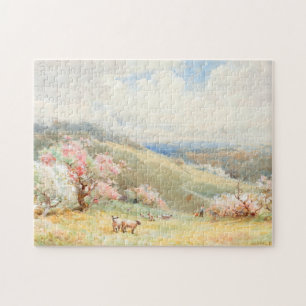 Puzzle Printemps vintage par Joseph Rubens Powell