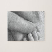 Puzzle Prise de mains de doigts de main de bébé (Horizontal)