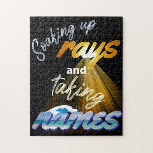 Puzzle Prise en charge des rayons et prise de noms été