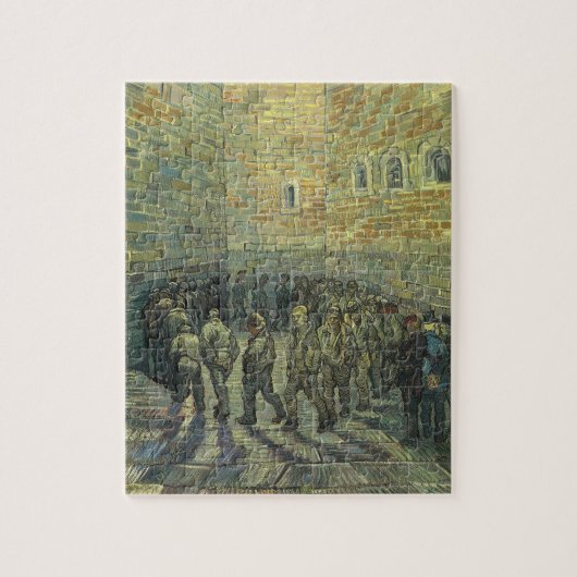Puzzle Prisonniers Exercice par Vincent van Gogh (Vertical)