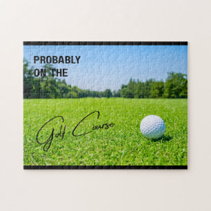 Puzzle Probablement sur le terrain de golf amateurs de go
