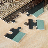 Puzzle Problème d'échecs Victorian Checkmate (Côté)