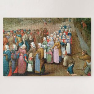 Puzzle Procession Mariage traditionnelle (Art Vintage)
