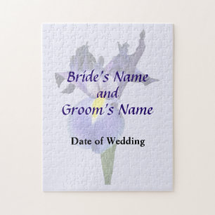 Puzzle Produits de mariage Iris Violet Délicat