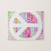 Puzzle Produits de pêche de sensibilisation sur l'autisme (Horizontal)