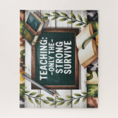 Puzzle Prof Enseignant Fort (Vertical)