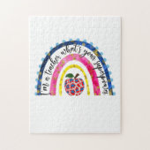 Puzzle Professeur Art Fier Je Suis Enseignant (Vertical)