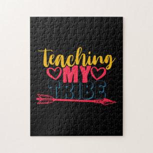 Puzzle Professeur Cadeaux Enseigner ma tribu