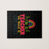 Puzzle Professeur Cadeaux | Je Suis Un Enseignant Dans Un (Horizontal)