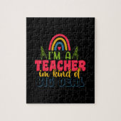 Puzzle Professeur Cadeaux | Je Suis Un Enseignant Dans Un (Vertical)