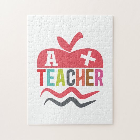 Puzzle Professeur Cadeaux | Un enseignant Plus (Vertical)