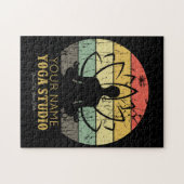 Puzzle Professeur de Fitness Yoga Studio Personnalisé Gur (Horizontal)