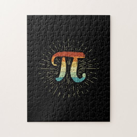 Puzzle Professeur de mathématiques Cute Pi (Vertical)