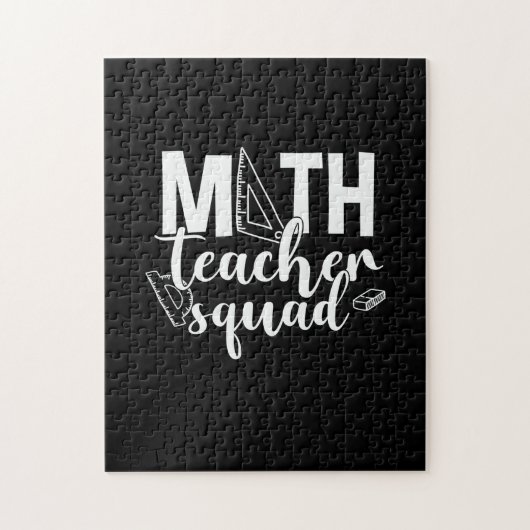 Puzzle Professeur de mathématiques Équipe d'enseignants d (Vertical)