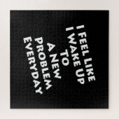 Puzzle Professeur de mathématiques - Réveillez-vous au no (Horizontal)