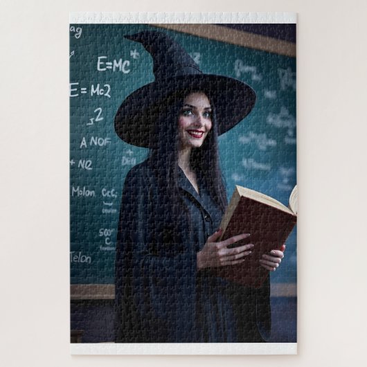 Puzzle Professeur de science de cuisine - Salle de classe (Vertical)
