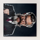 Puzzle Professeur fou fou avec barbe (Horizontal)