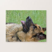 Puzzle Profil de berger allemand (Horizontal)