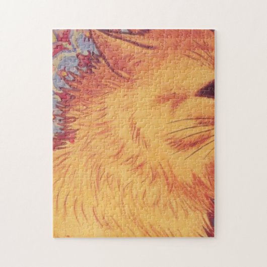 Puzzle Profil De Chat Par Louis Wain (Vertical)