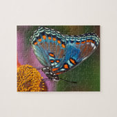 Puzzle Profil de papillon sur une fleur (Horizontal)