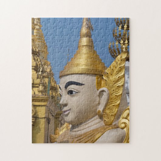 Puzzle Profil de statue de Bouddha (Vertical)