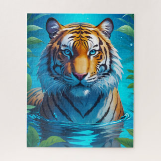 Puzzle Profil de tigre brillant Pic Tiger Art Photo Puzzl