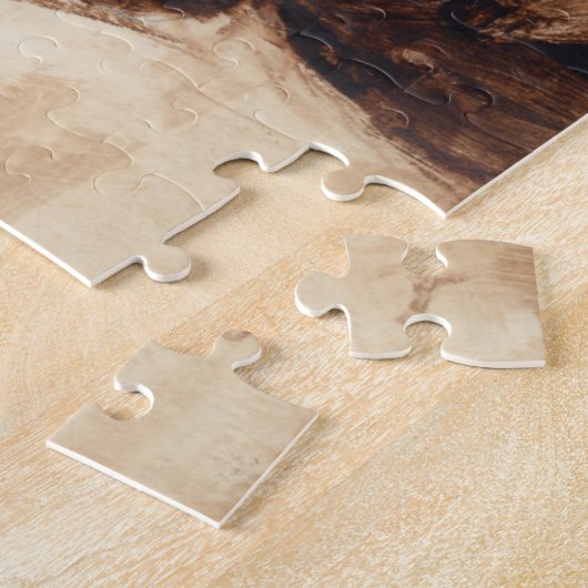 Puzzle Profil du cheval sauvage Brown (Côté)