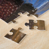 Puzzle Profil d'un beau canard à bois sur l'eau (Côté)