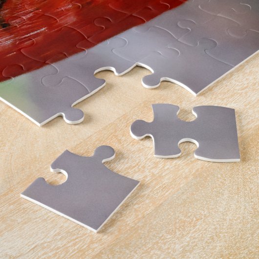 Puzzle Profil d'un faisan rouge doré (Côté)