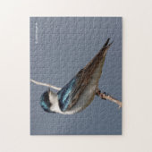 Puzzle Profil éclairé d'un oiseau chanteur d'hirondelle d (Vertical)