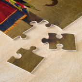 Puzzle Profil latéral d'un éléphant, Taj Mahal, Inde (Côté)