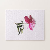 Puzzle Profil Pink Peony (Horizontal)