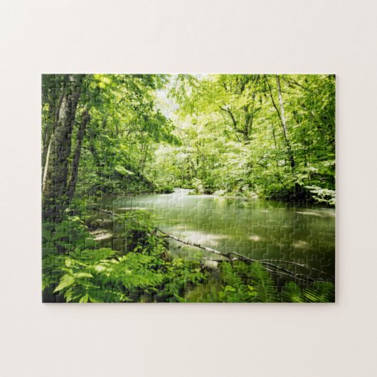 Puzzle Profondément dans la forêt (Horizontal)