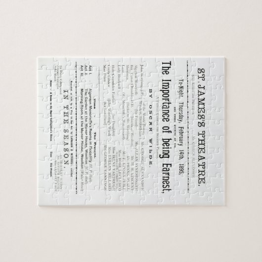 Puzzle Programme pour une représentation d'importance de (Horizontal)