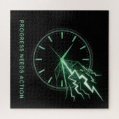 Puzzle Progress Needs Action (Horizontal)